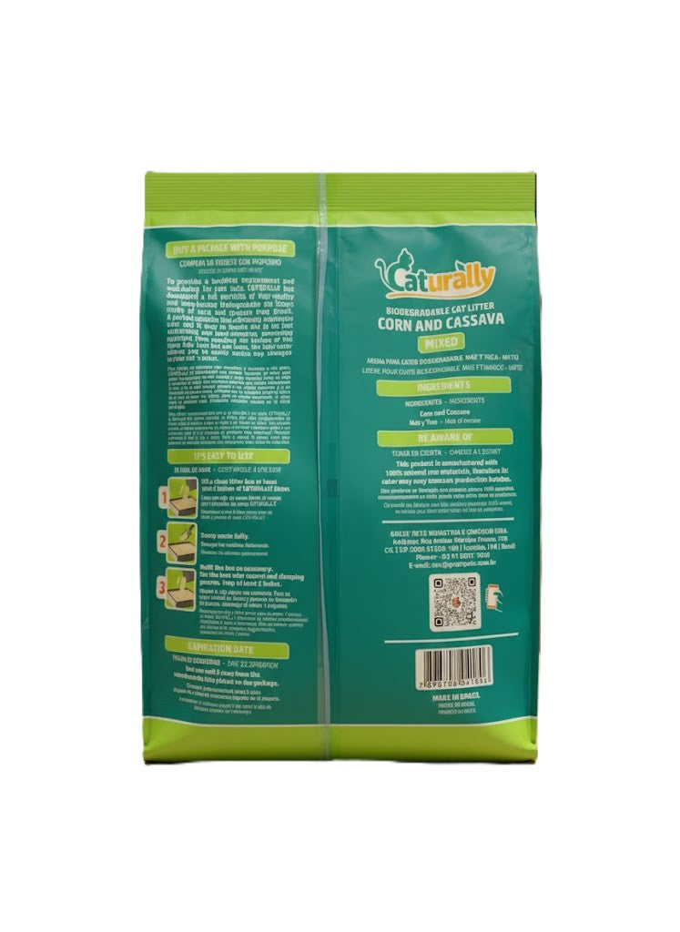 PurrFriendlyLitter© Cassava & Corn Cat Litter – Natural, Clumping, and Eco-Friendly