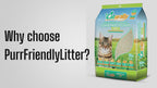 PurrFriendlyLitter© Cassava & Corn Cat Litter – Natural, Clumping, and Eco-Friendly